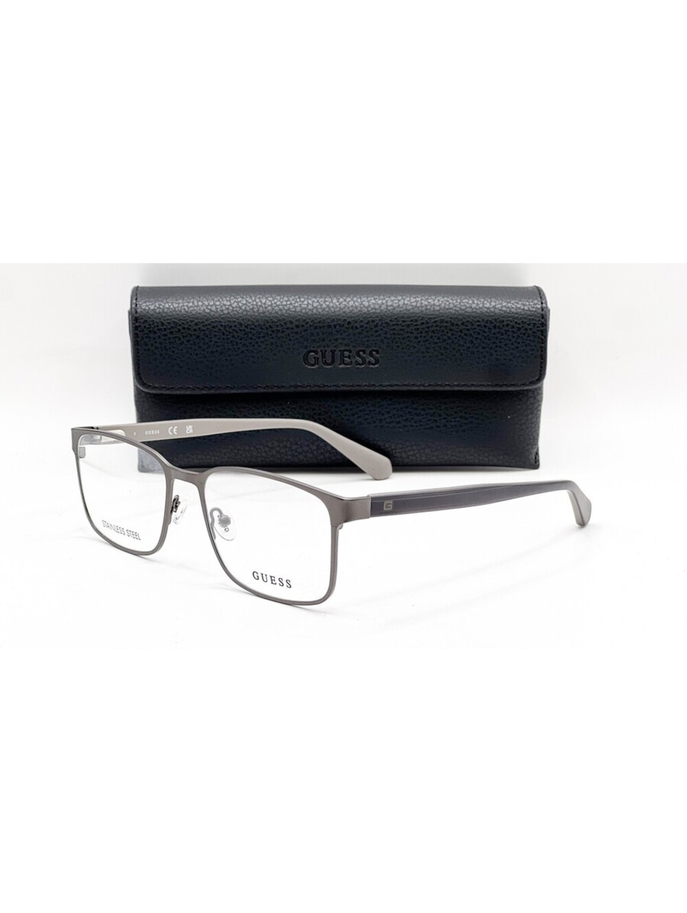 Guess Gu50045 006 Shiny Antiqued Eyeglasses W Case 55-18-145